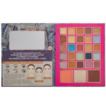 Paleta farduri ochi si fata - 90's Glam Bellapierre, 42.5g