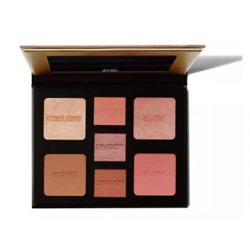 Paleta de Farduri Multifunctionala pentru Ochi, Obraji si Fata - Milani All-Inclusive Eye, Cheek & Face Palette, nuanta Light to Medium, 1 buc Paleta de Farduri Multifunctionala pentru Ochi, Obraji si Fata - Milani All-Inclusive Eye, Cheek & Face Palette, nuanta Light to Medium, 1 buc